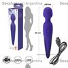 Microfono vibrador con efecto calor y carga USB